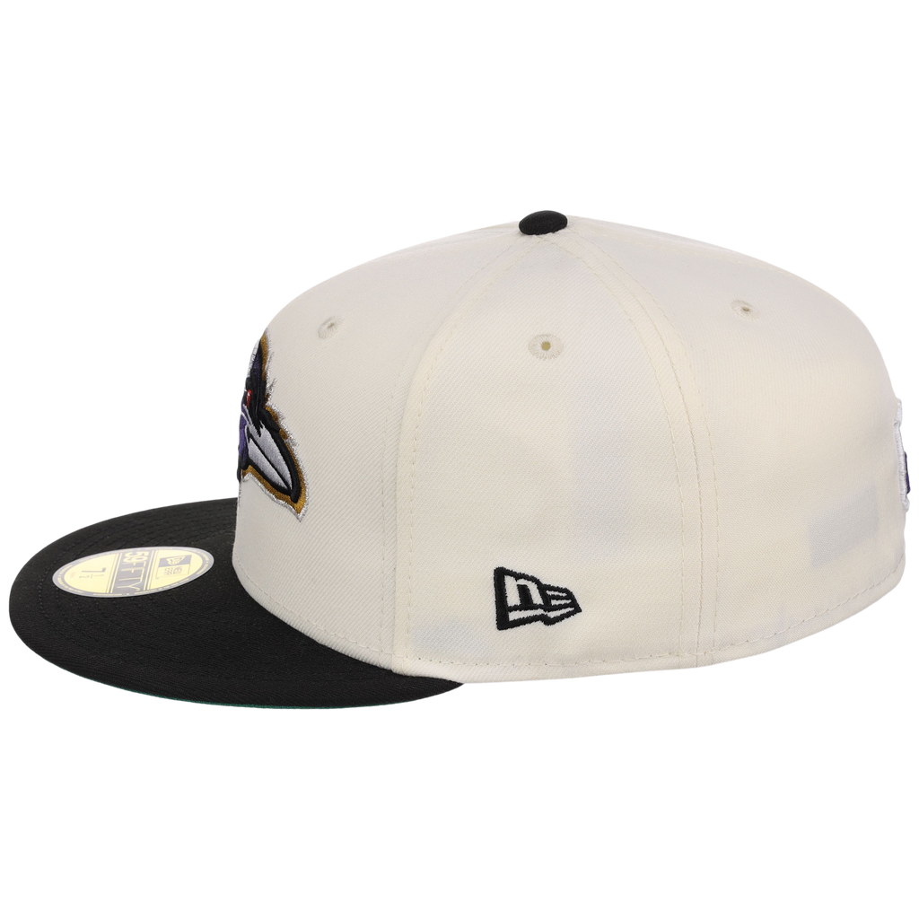 Baltimore Ravens NFL Chrome OTC New Era 59FIFTY