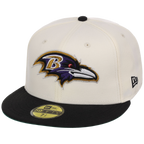 Baltimore Ravens NFL Chrome OTC New Era 59FIFTY