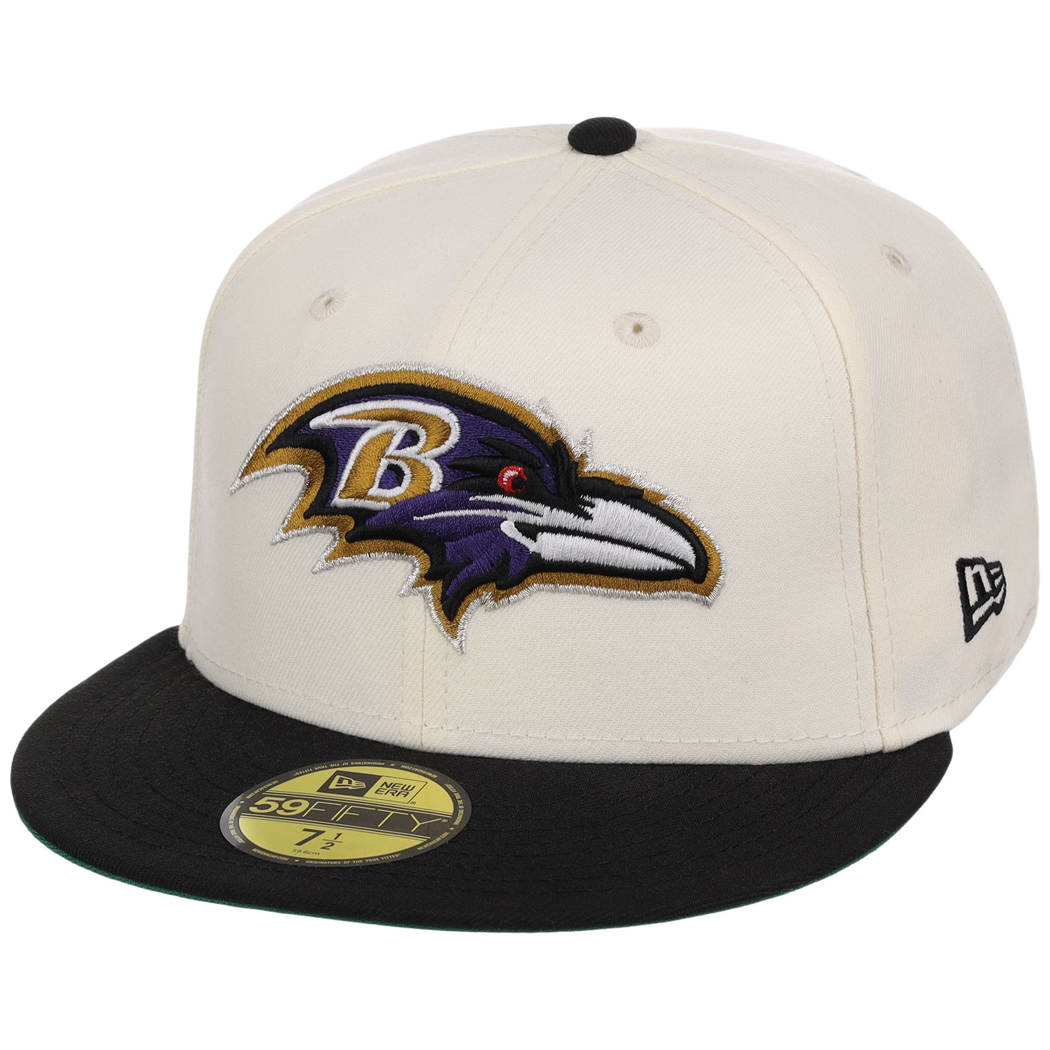 Baltimore Ravens NFL Chrome OTC New Era 59FIFTY