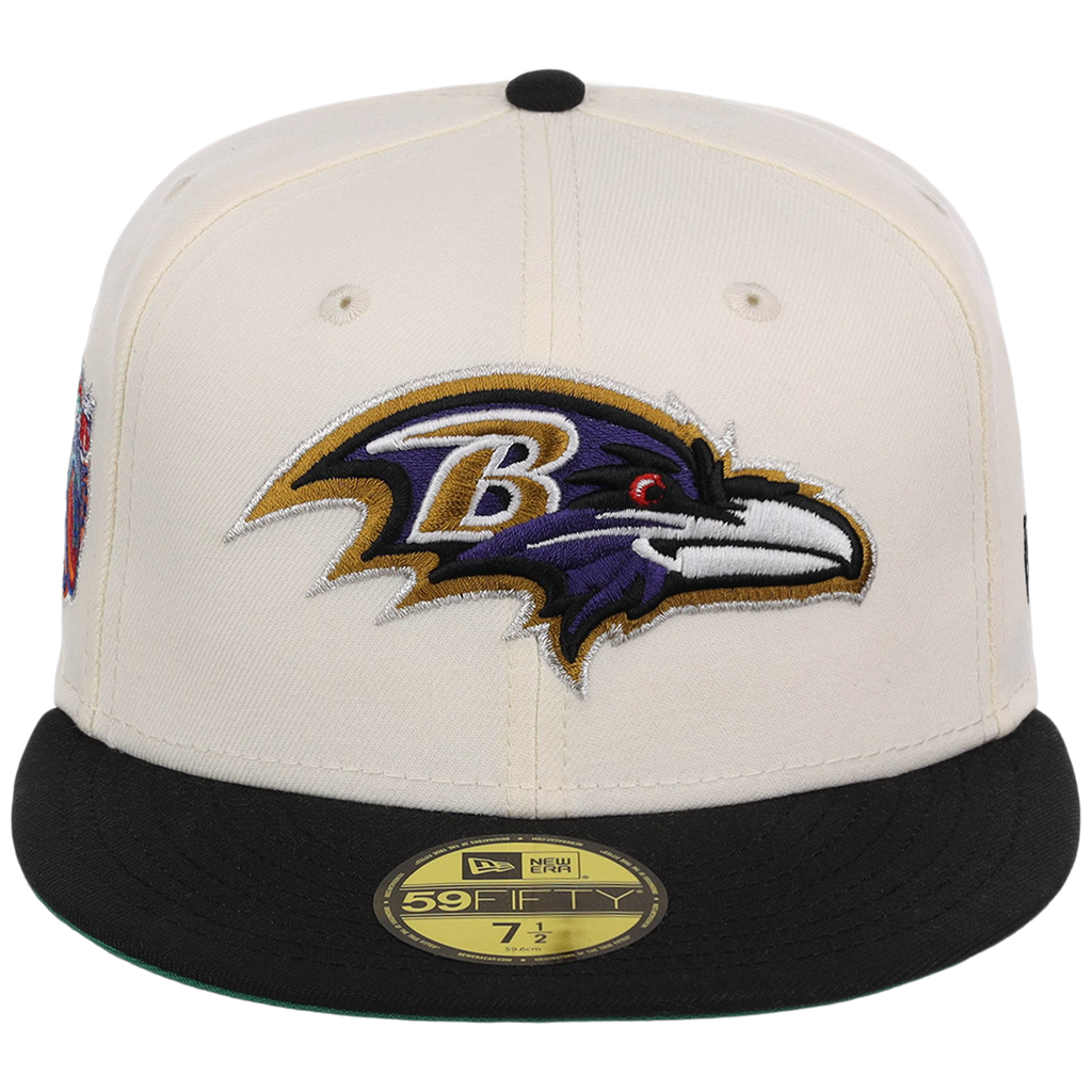 Baltimore Ravens NFL Chrome OTC New Era 59FIFTY