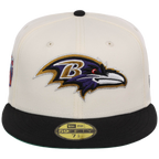 Baltimore Ravens NFL Chrome OTC New Era 59FIFTY