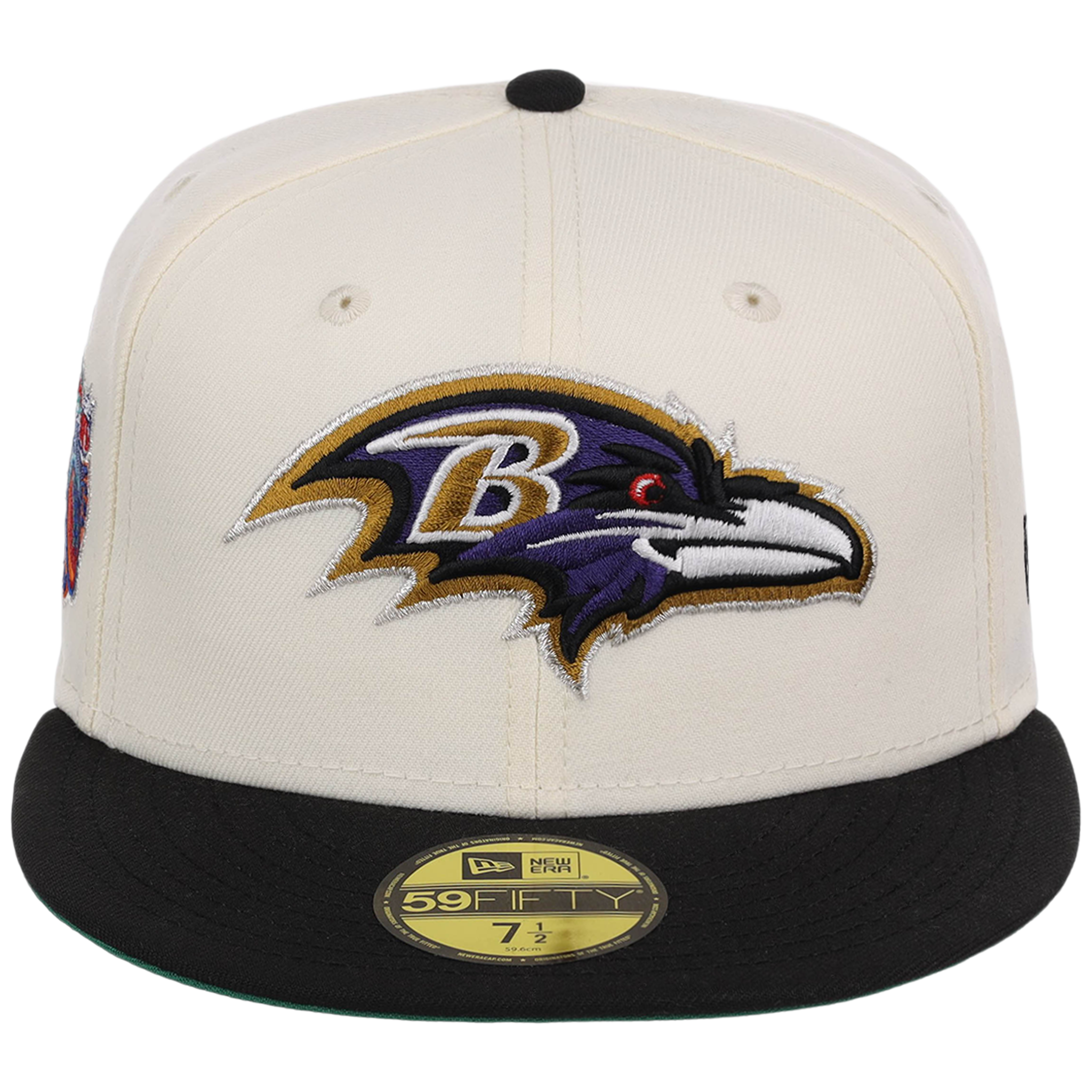 Baltimore Ravens NFL Chrome OTC New Era 59FIFTY