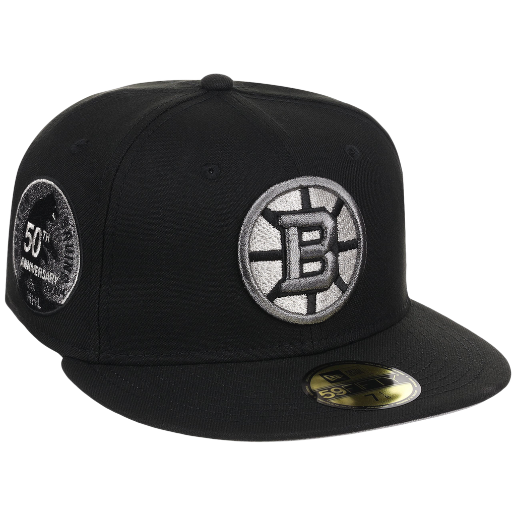 Boston Bruins NHL Liquid Titanium New Era 59FIFTY