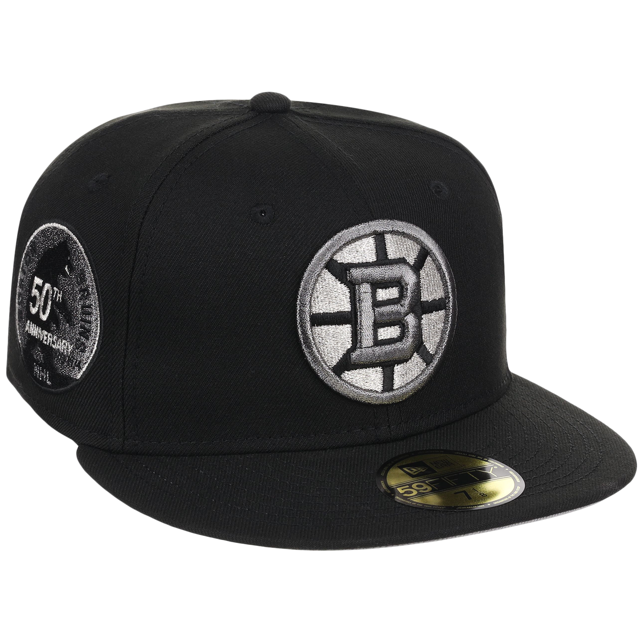 Boston Bruins NHL Liquid Titanium New Era 59FIFTY