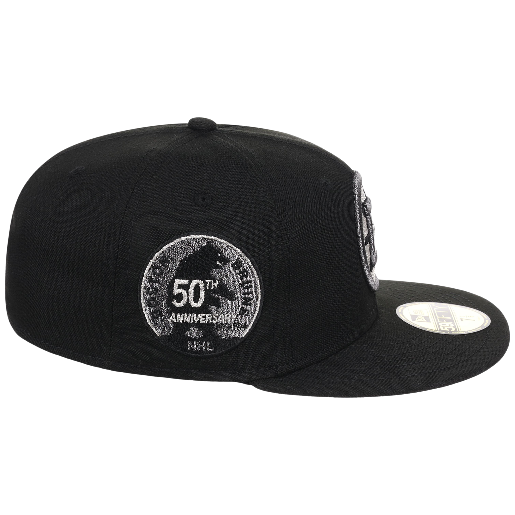 Boston Bruins NHL Liquid Titanium New Era 59FIFTY