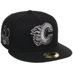 Calgary Flames NHL Liquid Titanium New Era 59FIFTY