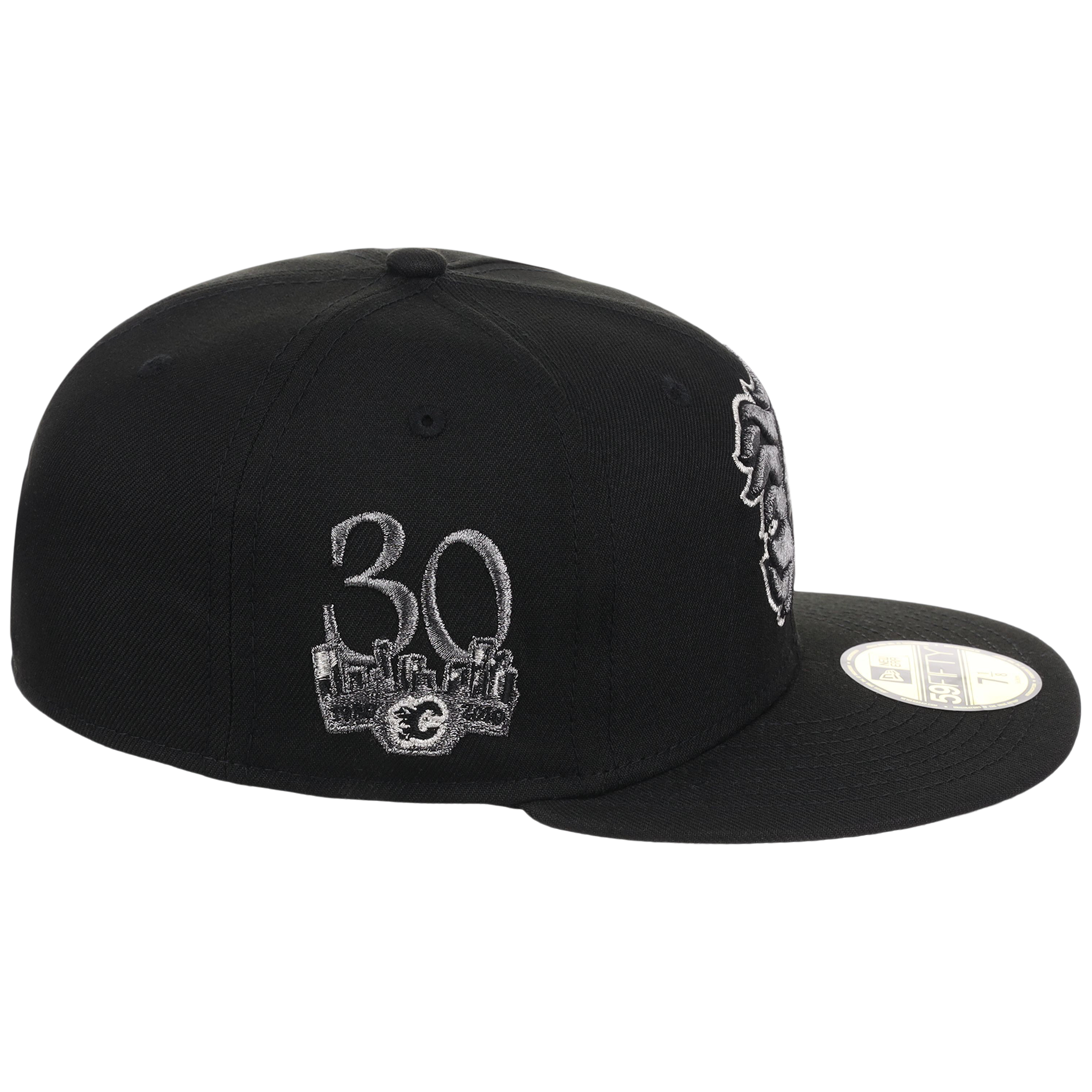 Calgary Flames NHL Liquid Titanium New Era 59FIFTY
