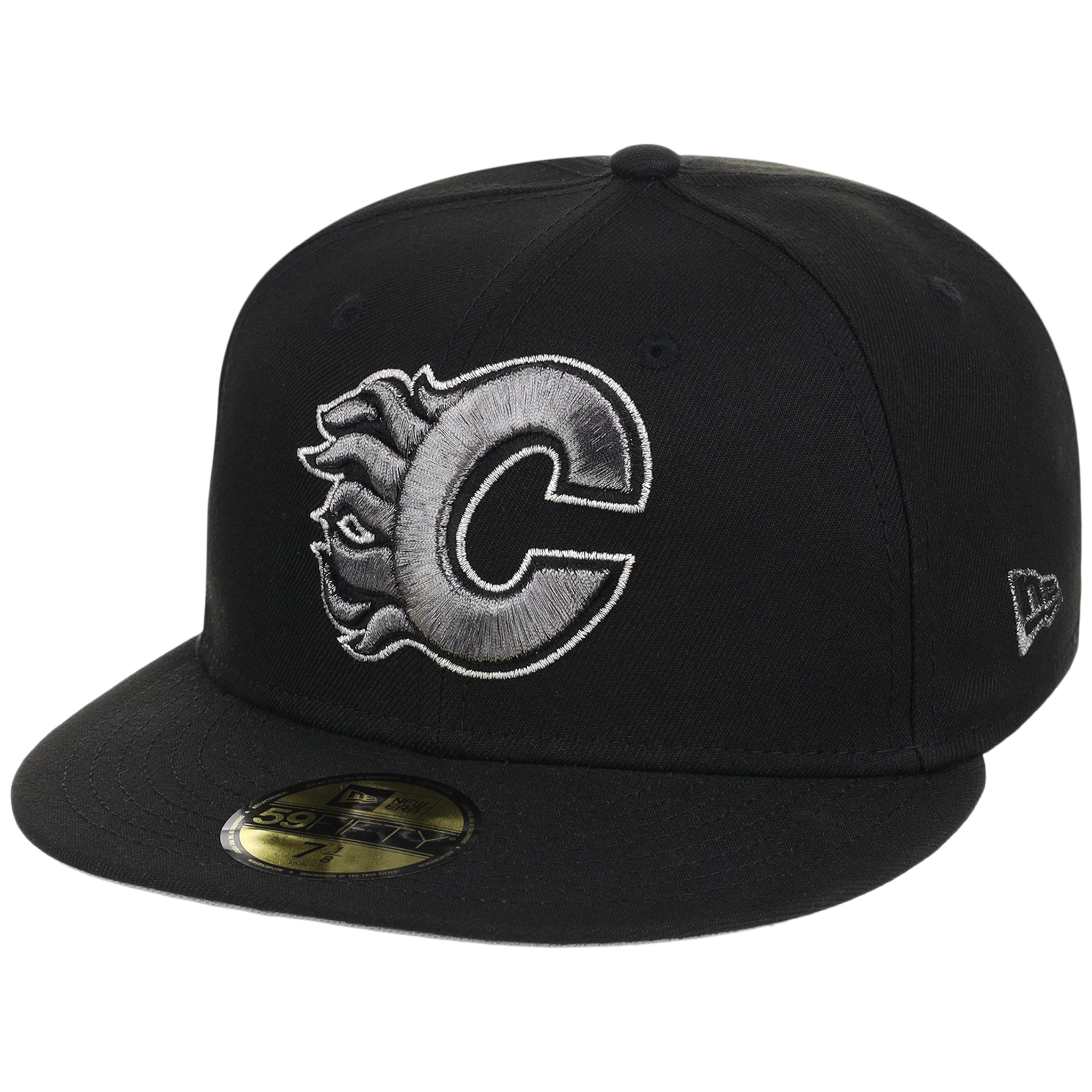 Calgary Flames NHL Liquid Titanium New Era 59FIFTY