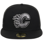 Calgary Flames NHL Liquid Titanium New Era 59FIFTY