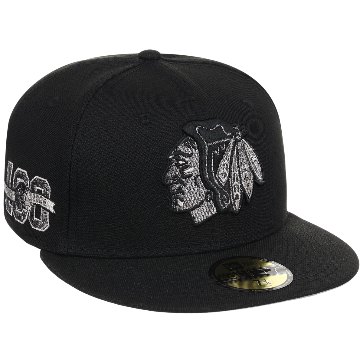 Chicago Blackhawks NHL Liquid Titanium New Era 59FIFTY
