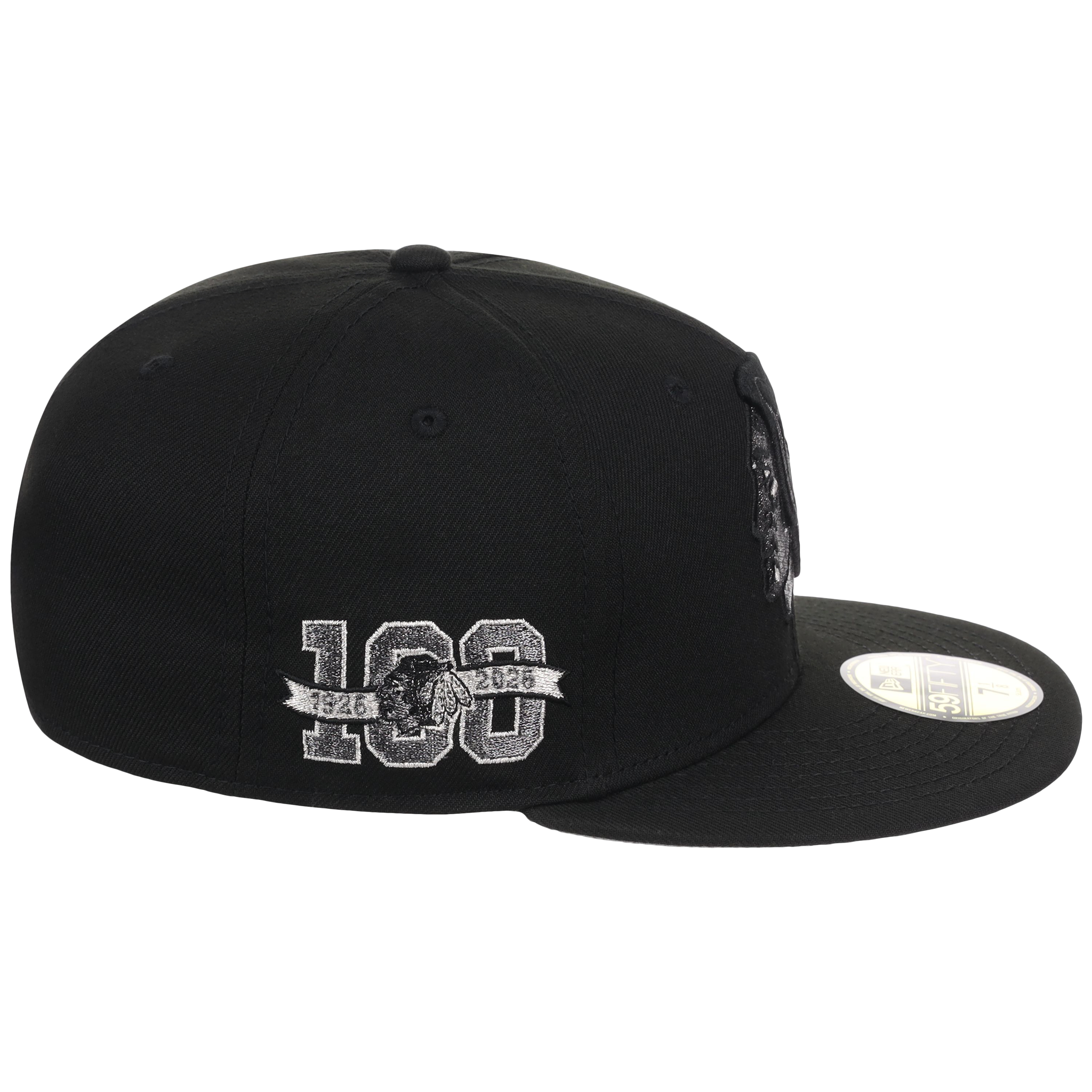 Chicago Blackhawks NHL Liquid Titanium New Era 59FIFTY