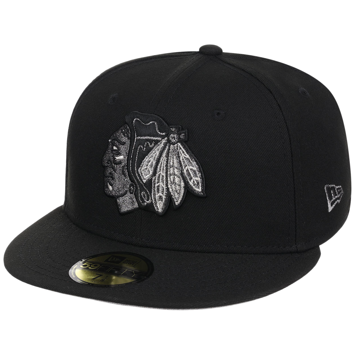 Chicago Blackhawks NHL Liquid Titanium New Era 59FIFTY