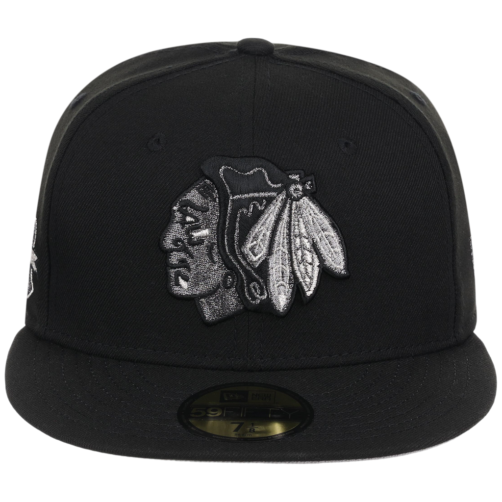 Chicago Blackhawks NHL Liquid Titanium New Era 59FIFTY
