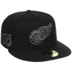 Detroit Red Wings NHL Liquid Titanium New Era 59FIFTY