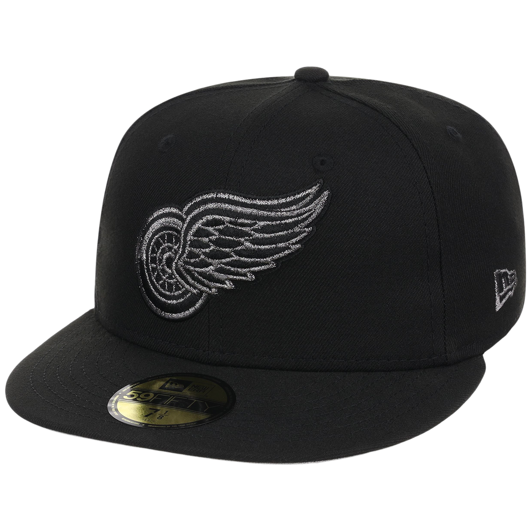 Detroit Red Wings NHL Liquid Titanium New Era 59FIFTY
