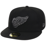 Detroit Red Wings NHL Liquid Titanium New Era 59FIFTY
