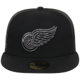 Detroit Red Wings NHL Liquid Titanium New Era 59FIFTY