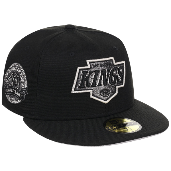 Los Angeles Kings NHL Liquid Titanium New Era 59FIFTY – LidsHatDrop Los Angeles Kings NHL Liquid Titanium New Era 59FIFTY – LidsHatDrop