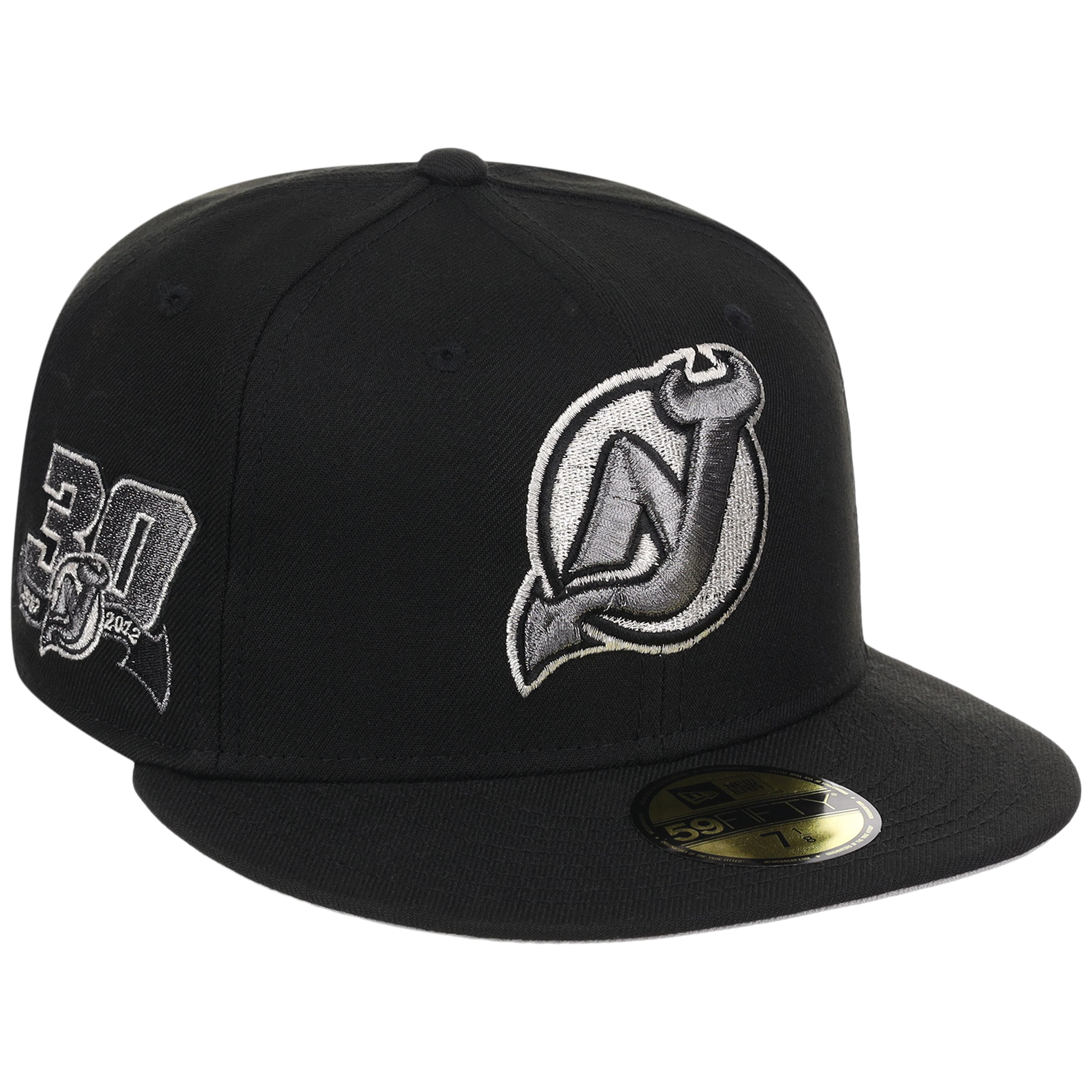 New Jersey Devils NHL Liquid Titanium New Era 59FIFTY