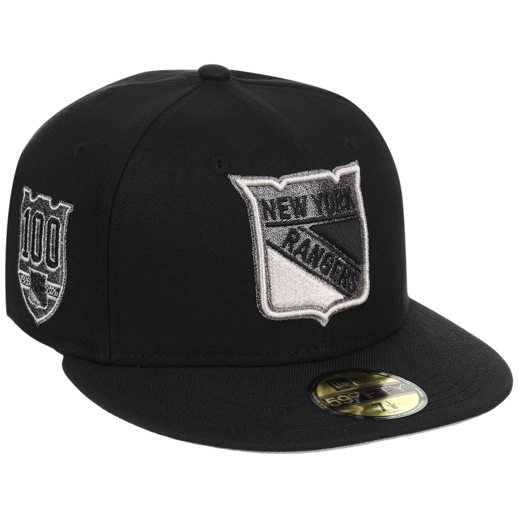 New York Rangers NHL Liquid Titanium New Era 59FIFTY