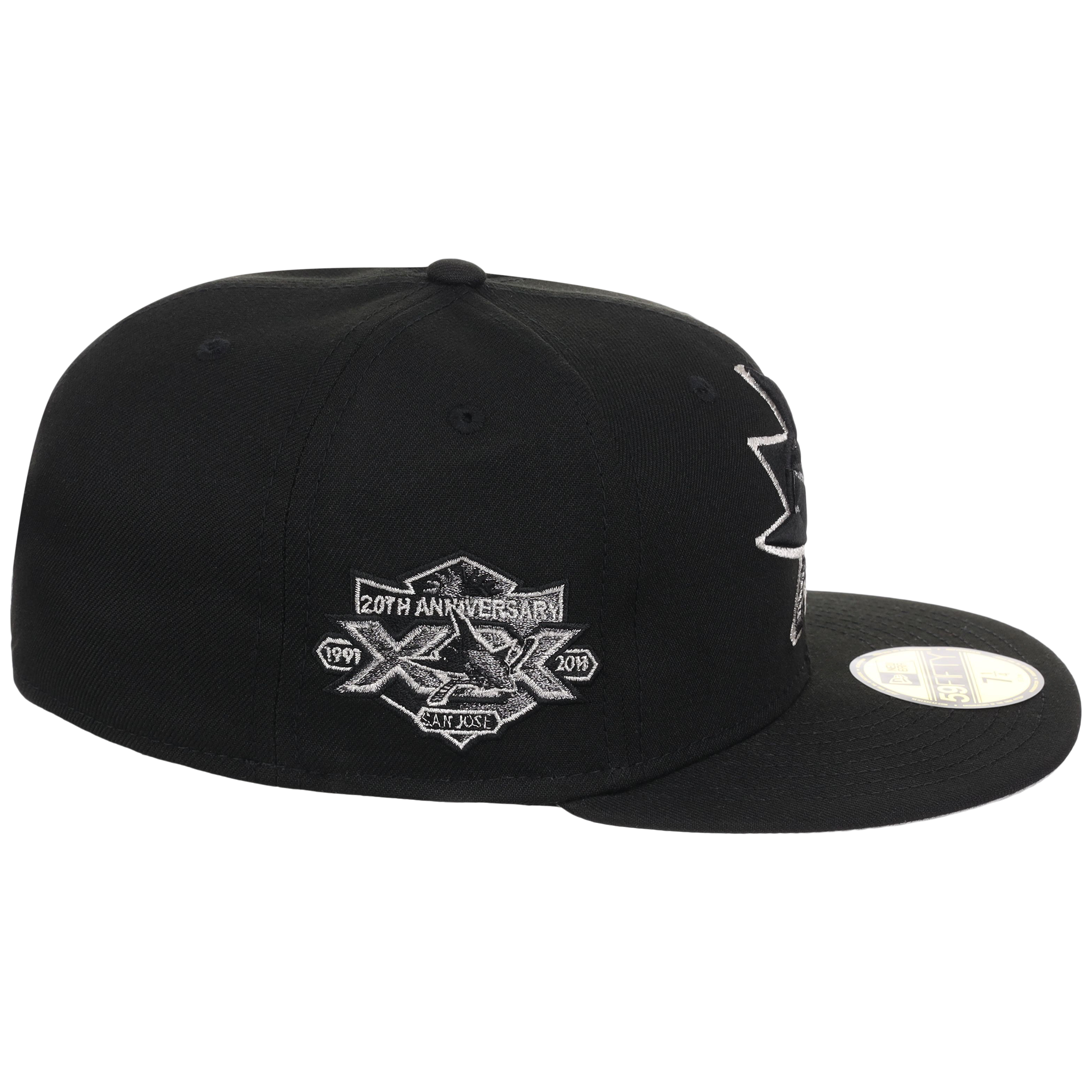 San Jose Sharks NHL Liquid Titanium New Era 59FIFTY