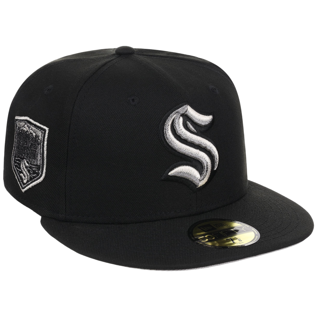 Seattle Kraken NHL Liquid Titanium New Era 59FIFTY