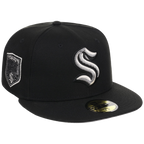 Seattle Kraken NHL Liquid Titanium New Era 59FIFTY