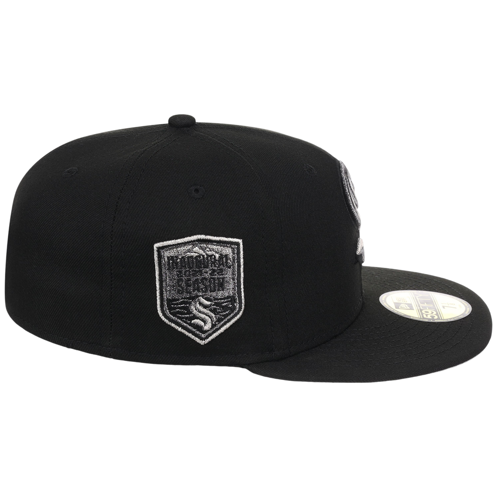 Seattle Kraken NHL Liquid Titanium New Era 59FIFTY
