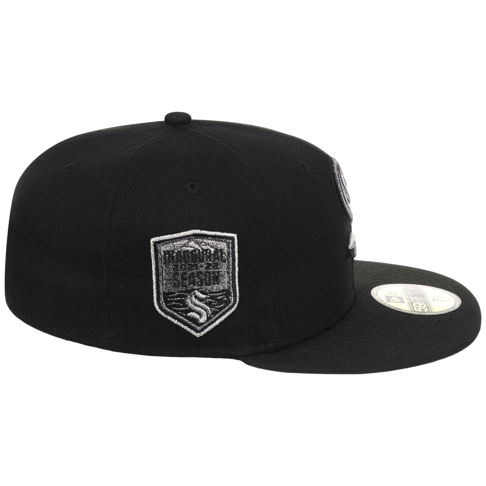 Seattle Kraken NHL Liquid Titanium New Era 59FIFTY