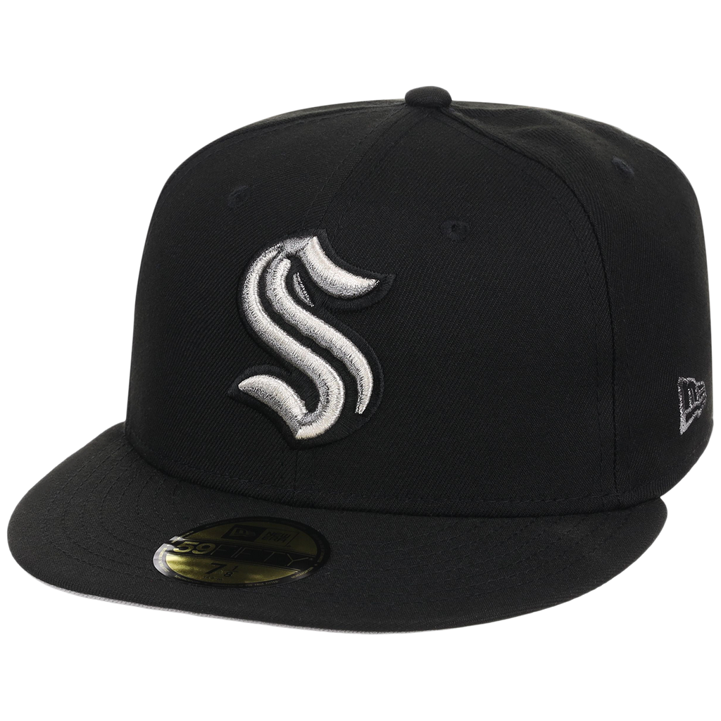 Seattle Kraken NHL Liquid Titanium New Era 59FIFTY