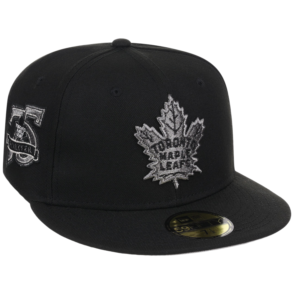 Toronto Maple Leafs NHL Liquid Titanium New Era 59FIFTY