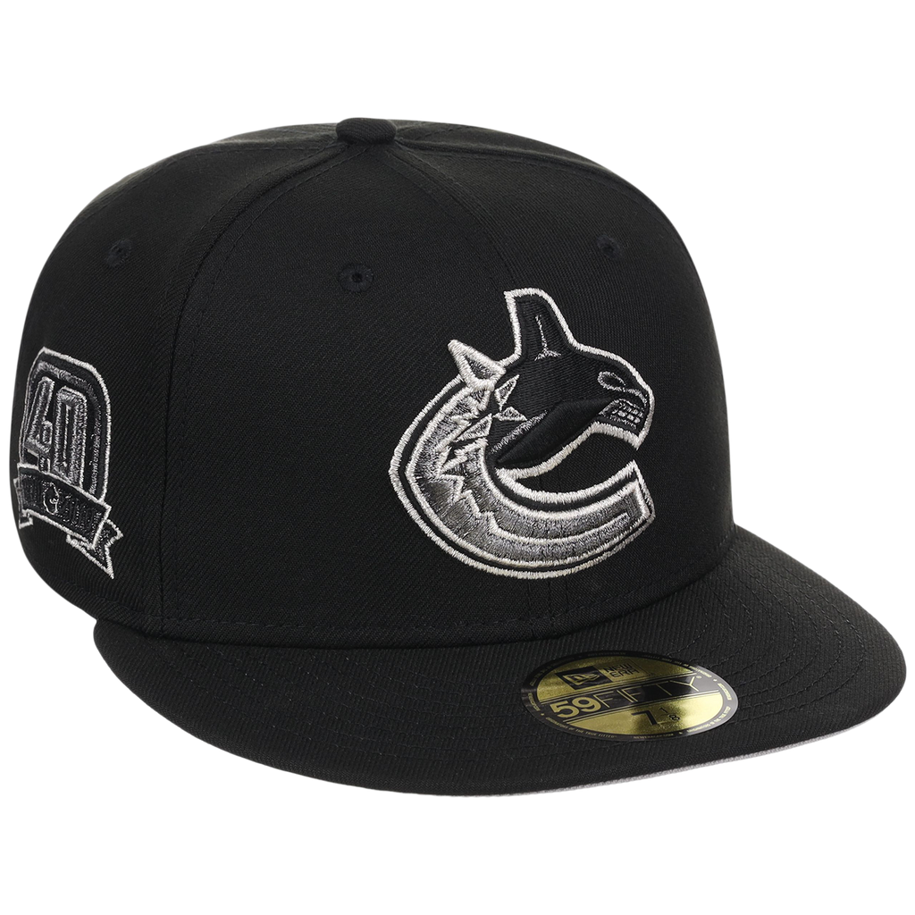Vancouver Canucks NHL Liquid Titanium New Era 59FIFTY
