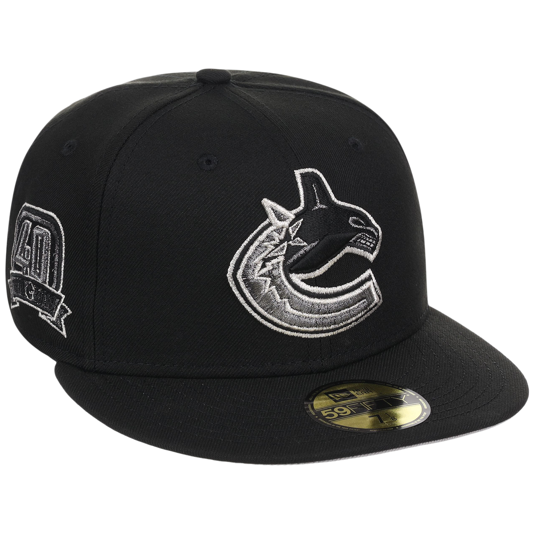 Vancouver Canucks NHL Liquid Titanium New Era 59FIFTY