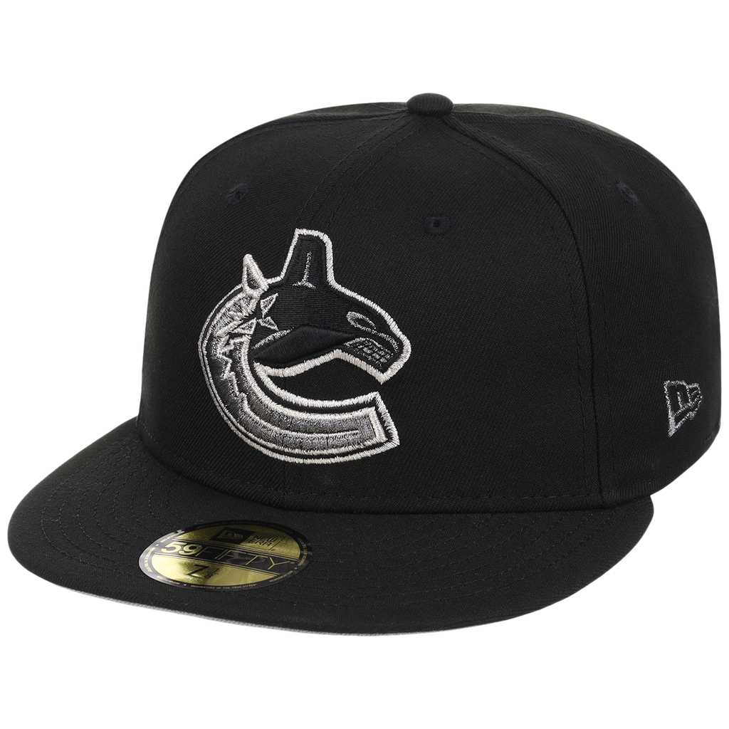 Vancouver Canucks NHL Liquid Titanium New Era 59FIFTY