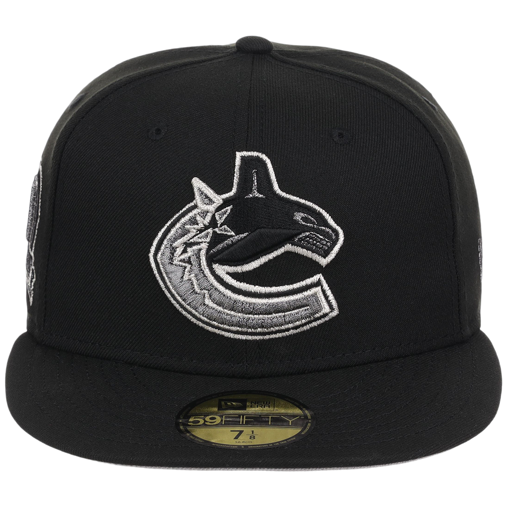Vancouver Canucks NHL Liquid Titanium New Era 59FIFTY