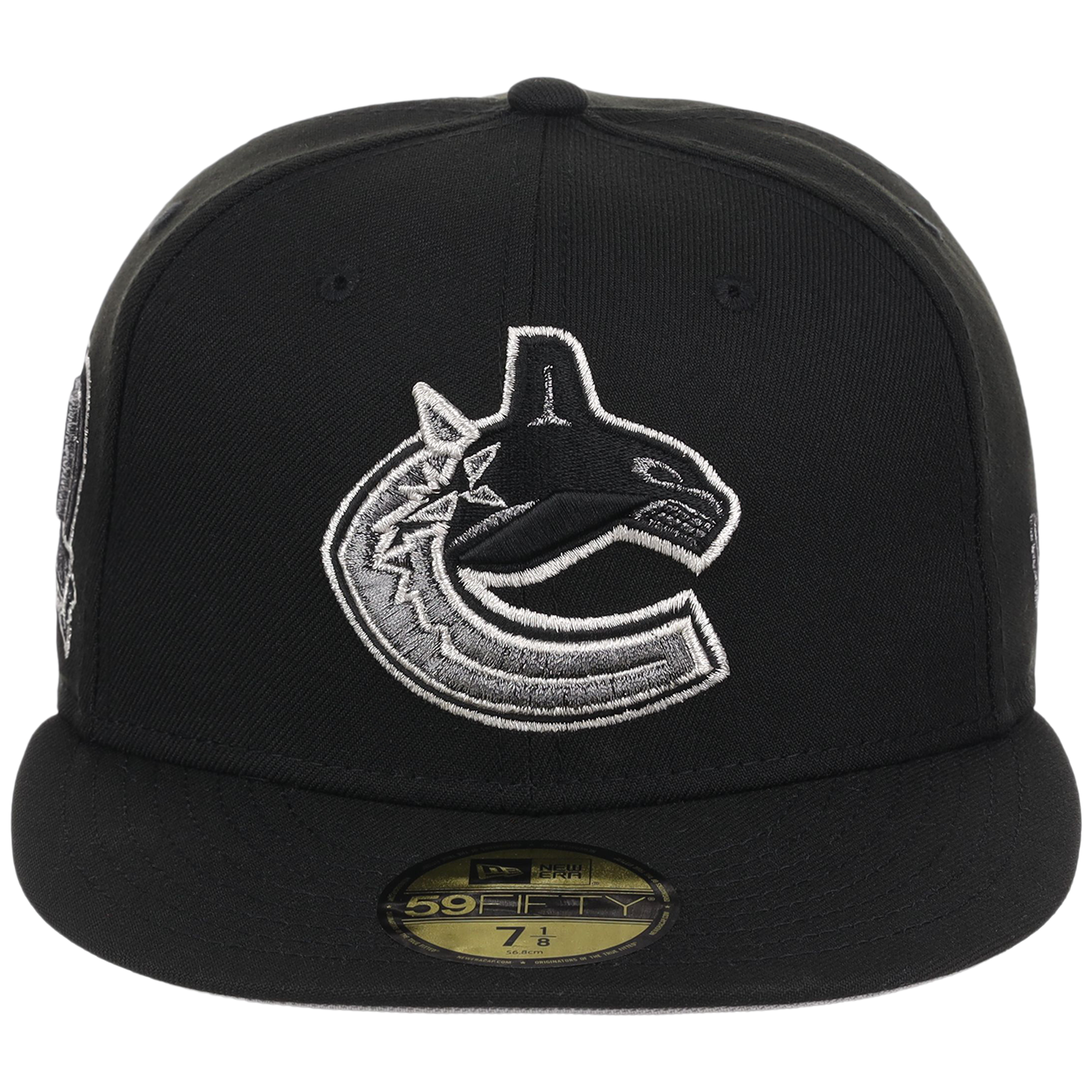 Vancouver Canucks NHL Liquid Titanium New Era 59FIFTY