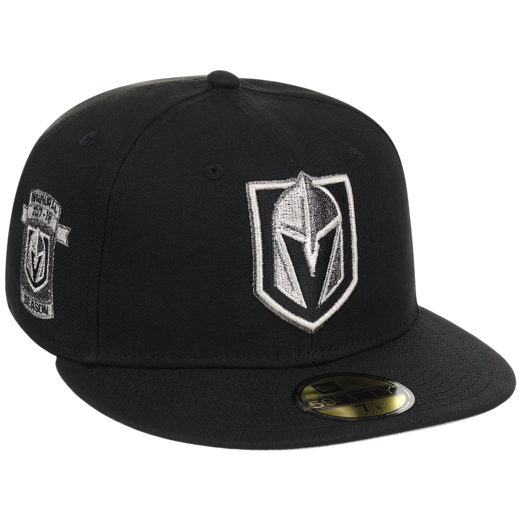 Vegas Golden Knights NHL Liquid Titanium New Era 59FIFTY