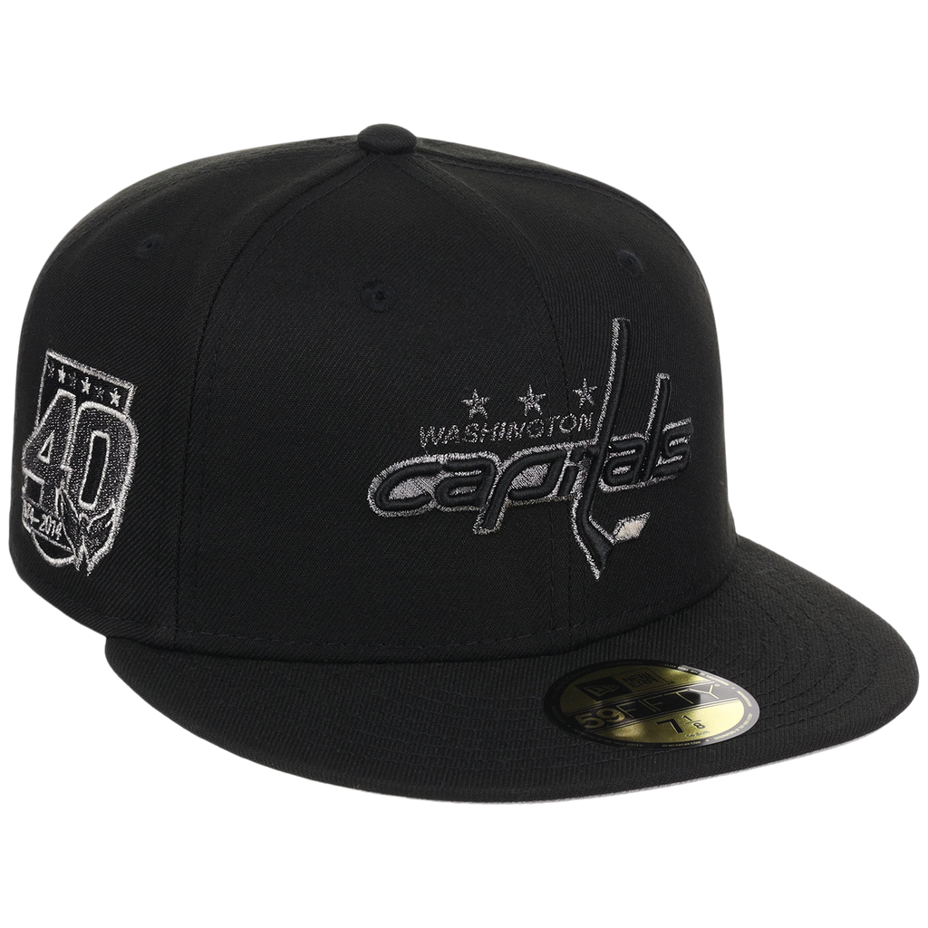 Washington Capitals NHL Liquid Titanium New Era 59FIFTY