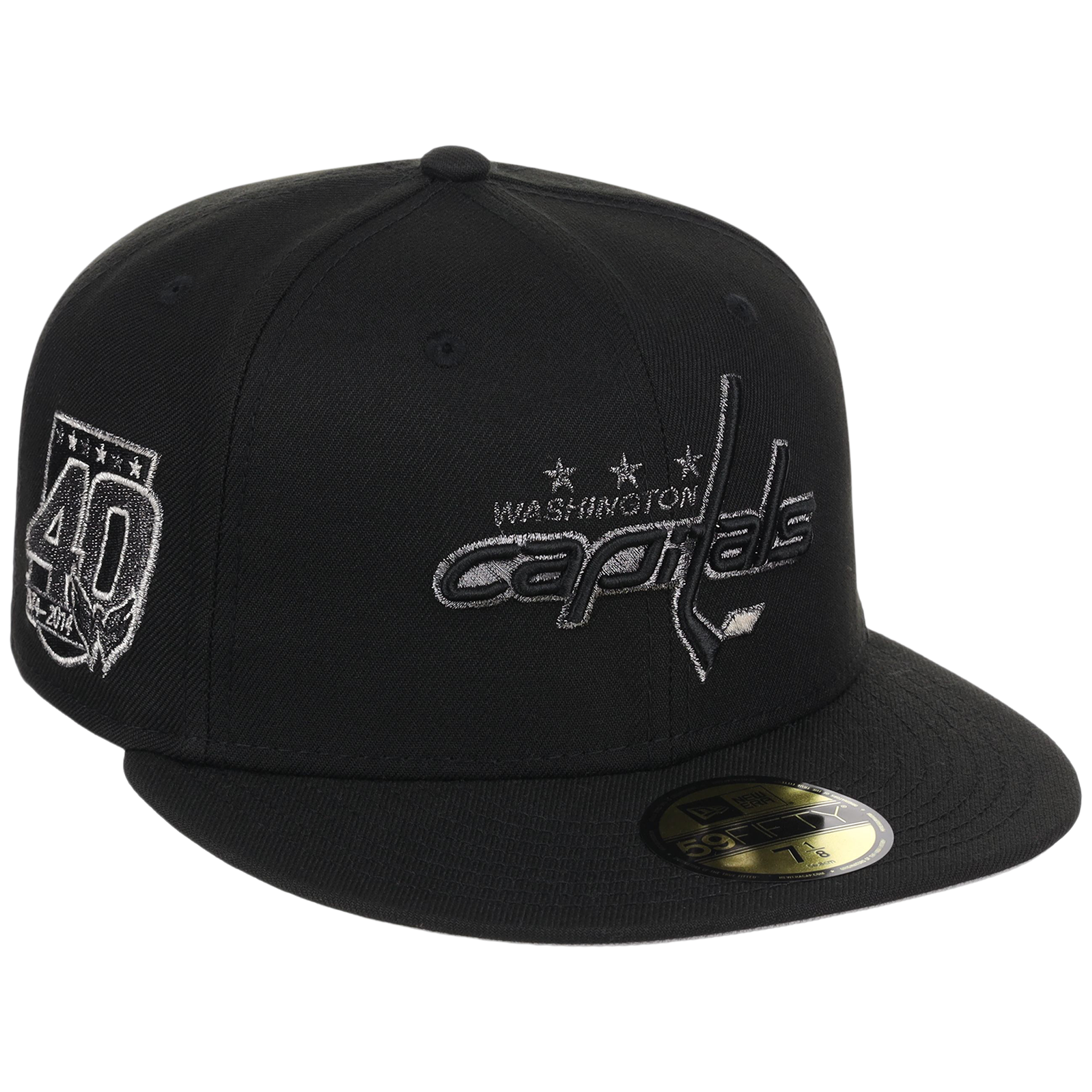 Washington Capitals NHL Liquid Titanium New Era 59FIFTY