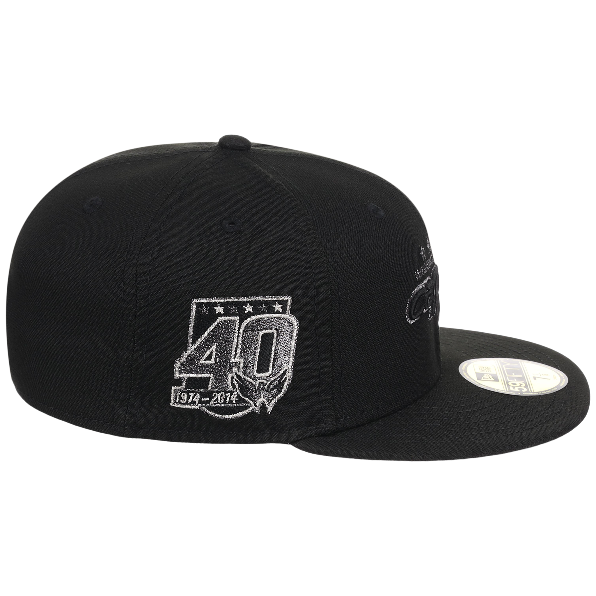 Washington Capitals NHL Liquid Titanium New Era 59FIFTY