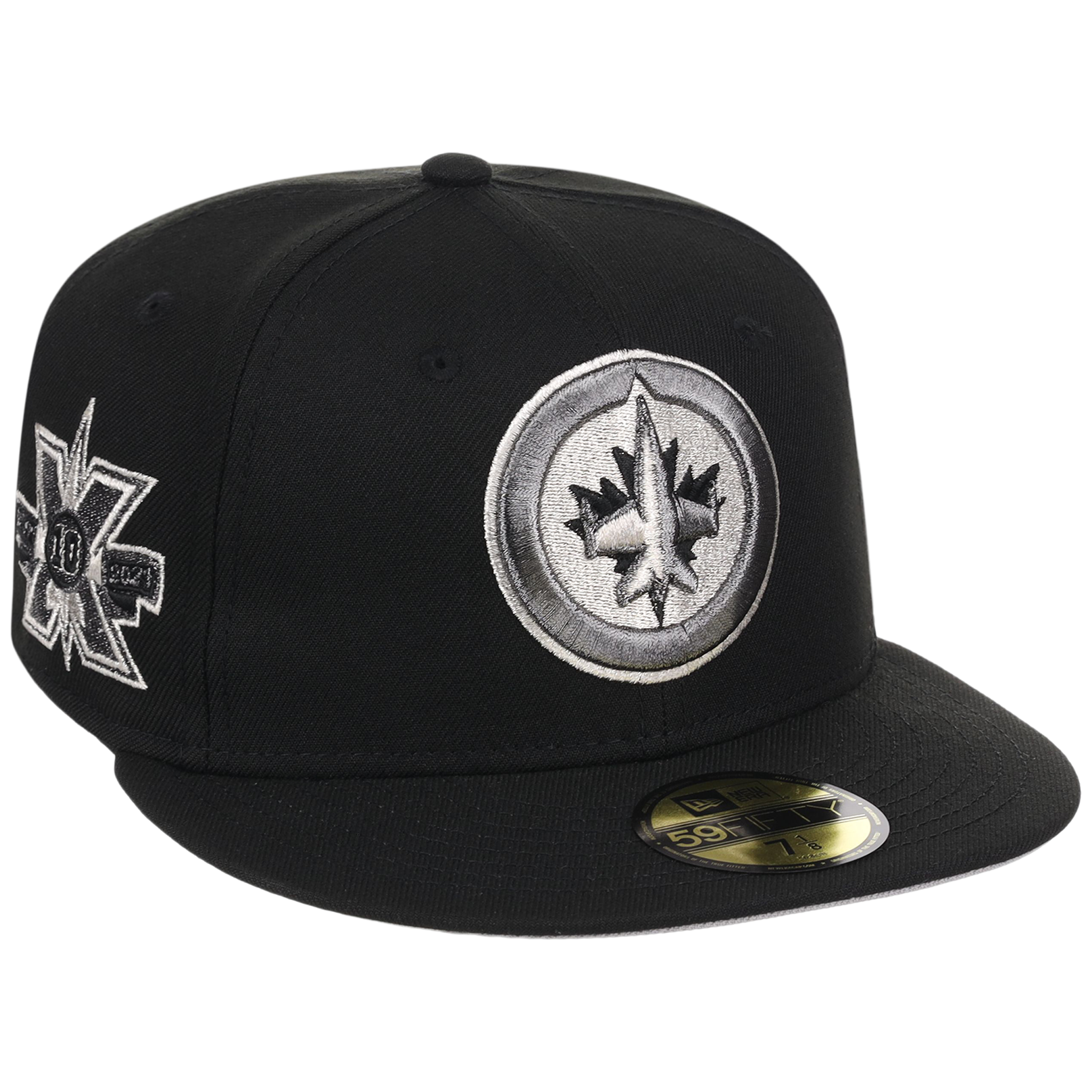 Winnipeg Jets NHL Liquid Titanium New Era 59FIFTY