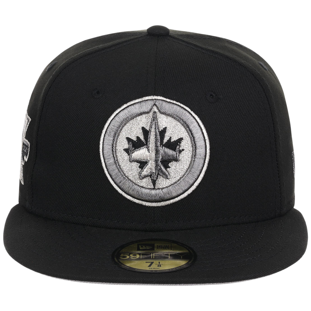 Winnipeg Jets NHL Liquid Titanium New Era 59FIFTY