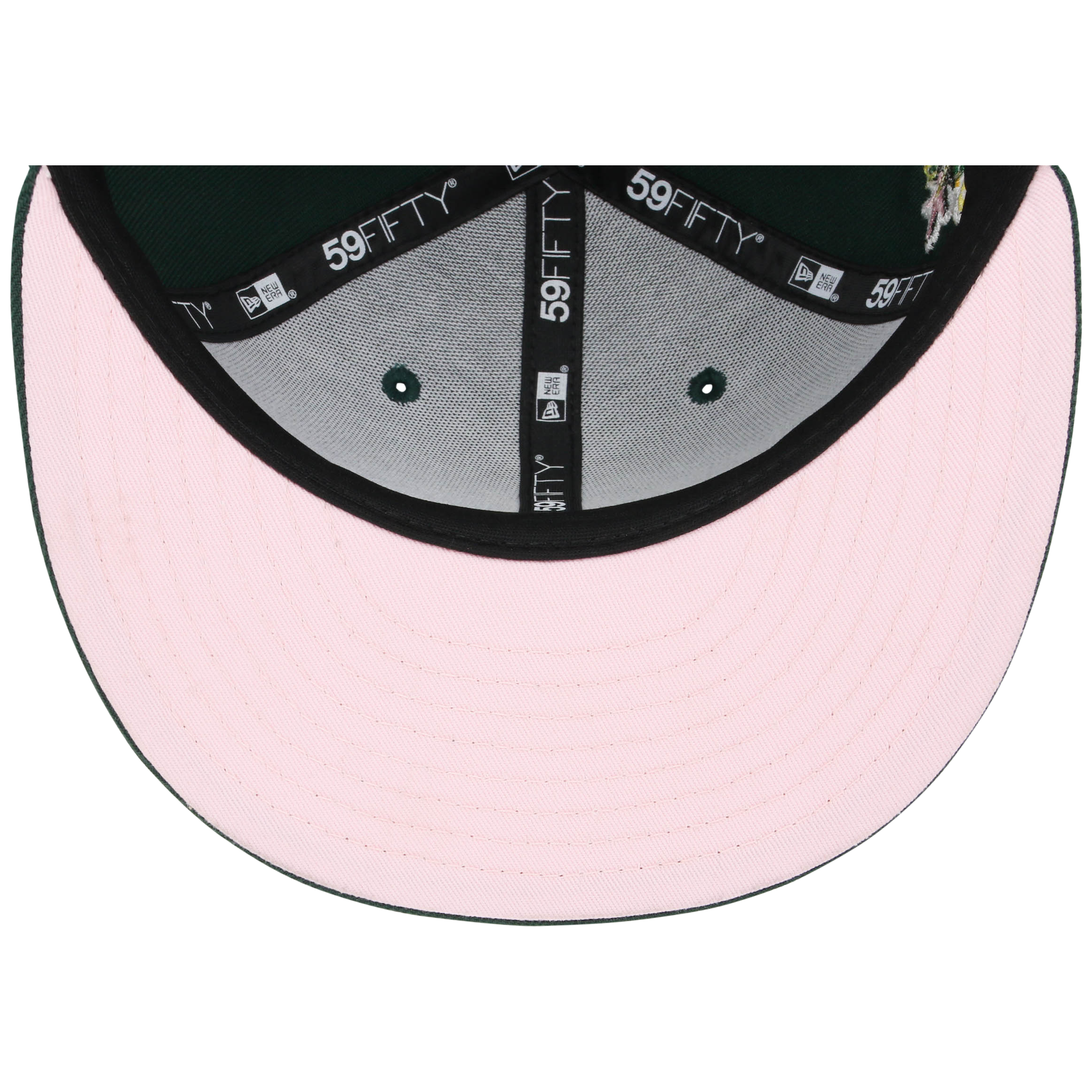 Atlanta Braves MLB Augusta Bloom New Era 59FIFTY - Dark Green
