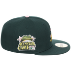 Atlanta Braves MLB Augusta Bloom New Era 59FIFTY - Dark Green