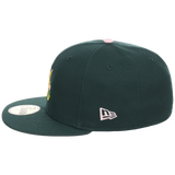 Atlanta Braves MLB Augusta Bloom New Era 59FIFTY - Dark Green