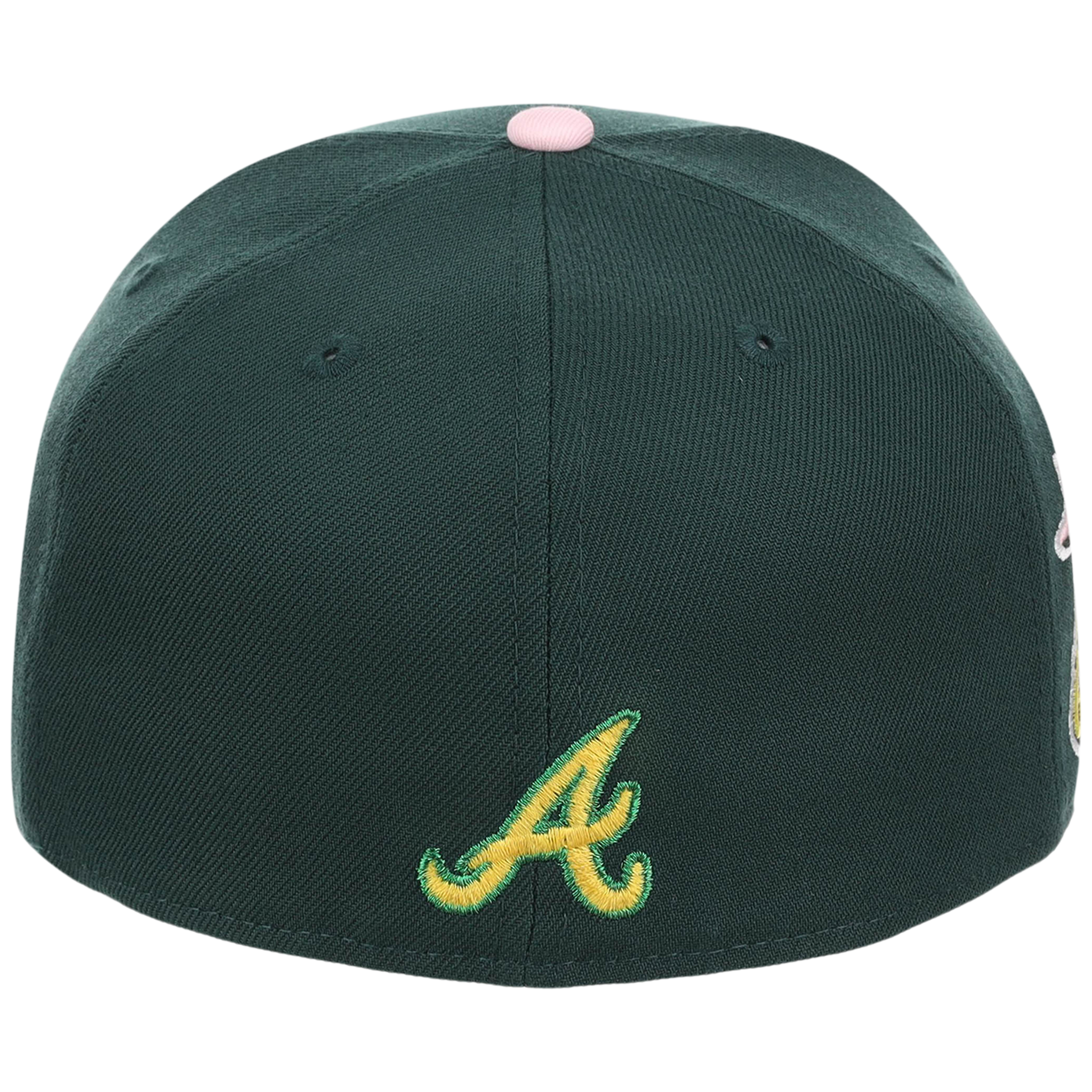 Atlanta Braves MLB Augusta Bloom New Era 59FIFTY - Dark Green