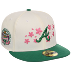 Atlanta Braves MLB Augusta Bloom New Era 59FIFTY - Chrome