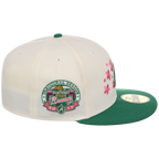 Atlanta Braves MLB Augusta Bloom New Era 59FIFTY - Chrome