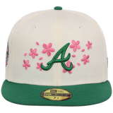 Atlanta Braves MLB Augusta Bloom New Era 59FIFTY - Chrome
