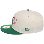 Atlanta Braves MLB Augusta Bloom New Era 59FIFTY - Chrome